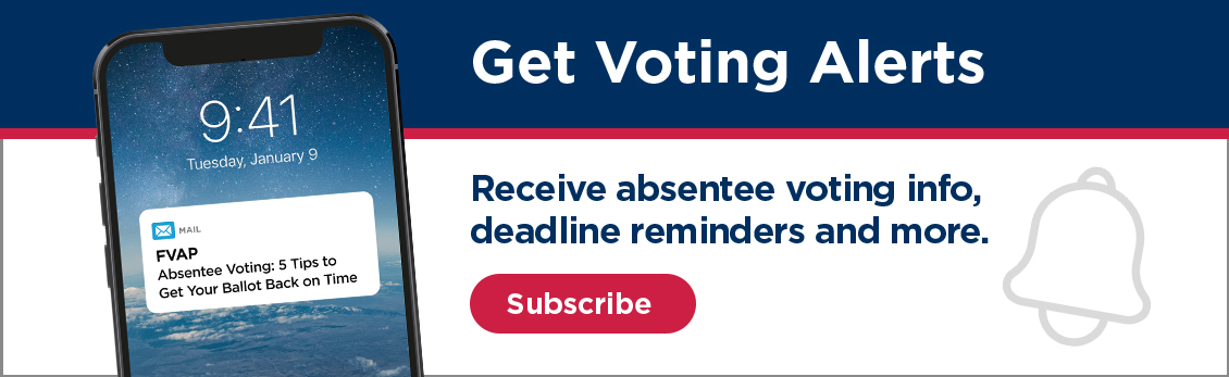 Subscribe to Voter Alerts