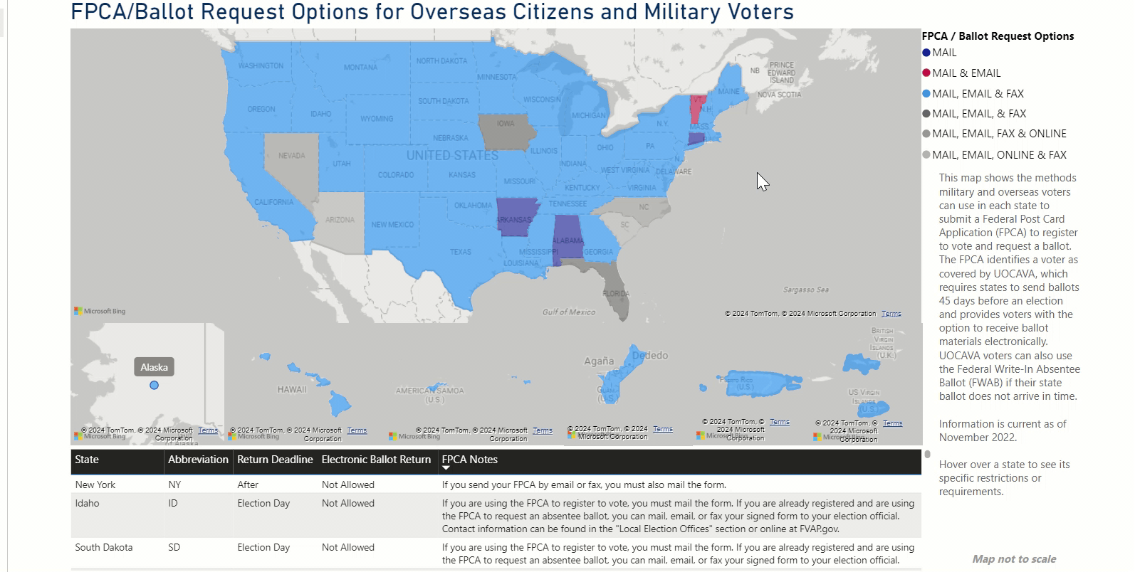 Image Ballot Request Option by State
